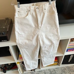 Madewell classic straight jeans